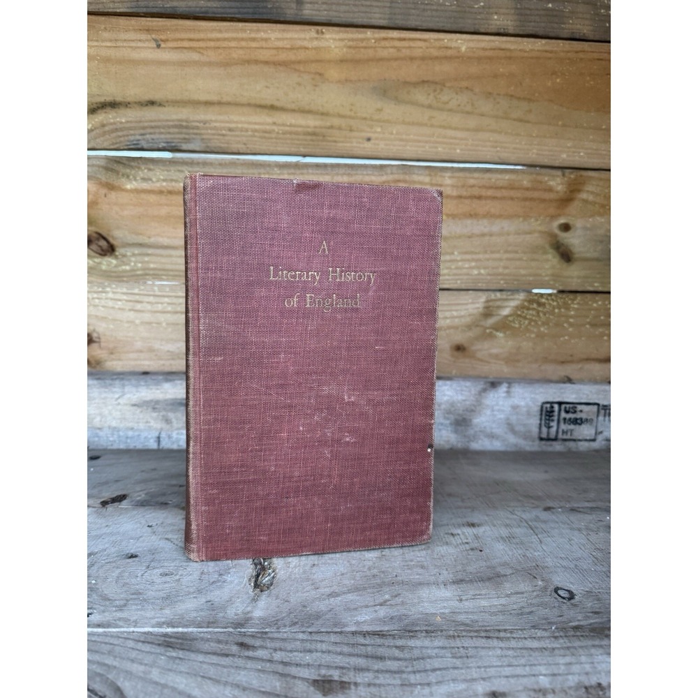 A  Literary  ‎ History  of  England   Albert  C  Baugh  1948